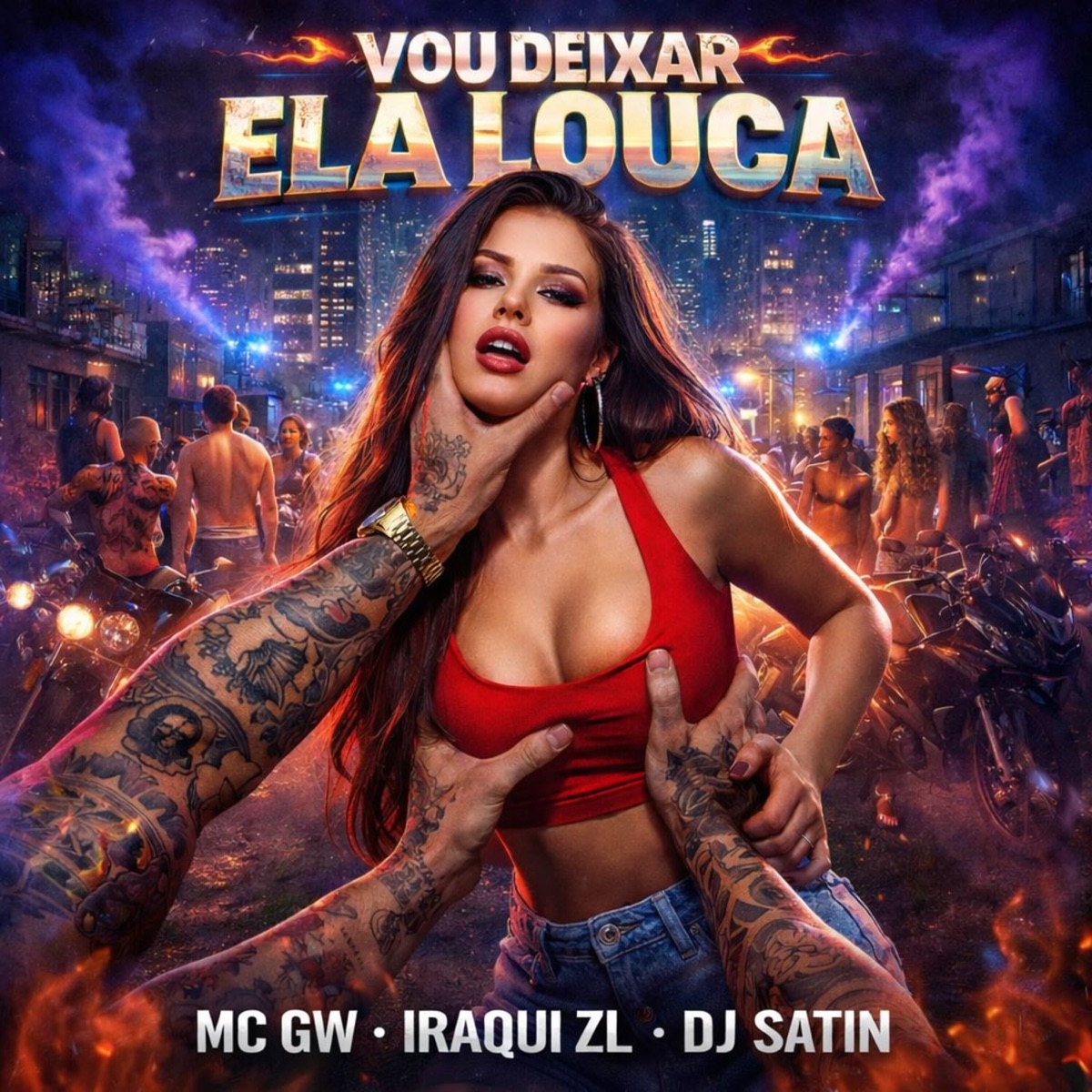 Vou Deixar Ela Louca - Single by DJ Satin, Mc Gw & Iraqui Zl album cover