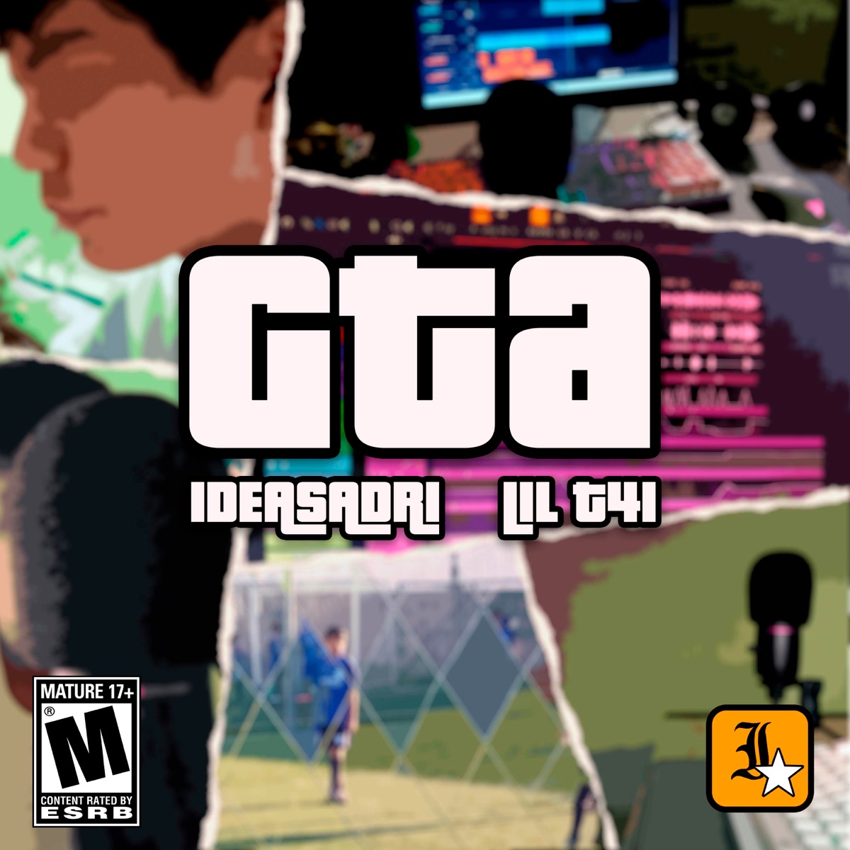 GTA (feat. lil t41) - Single by Ideasadri album cover