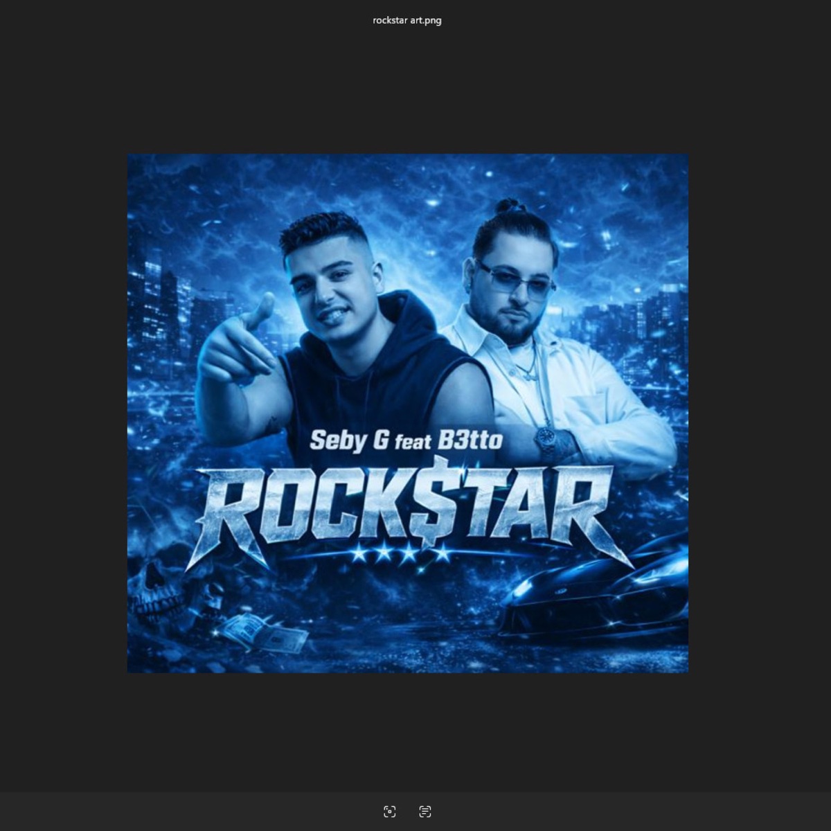 Rock$tar (feat. B3TTO) - Single by Seby G album cover