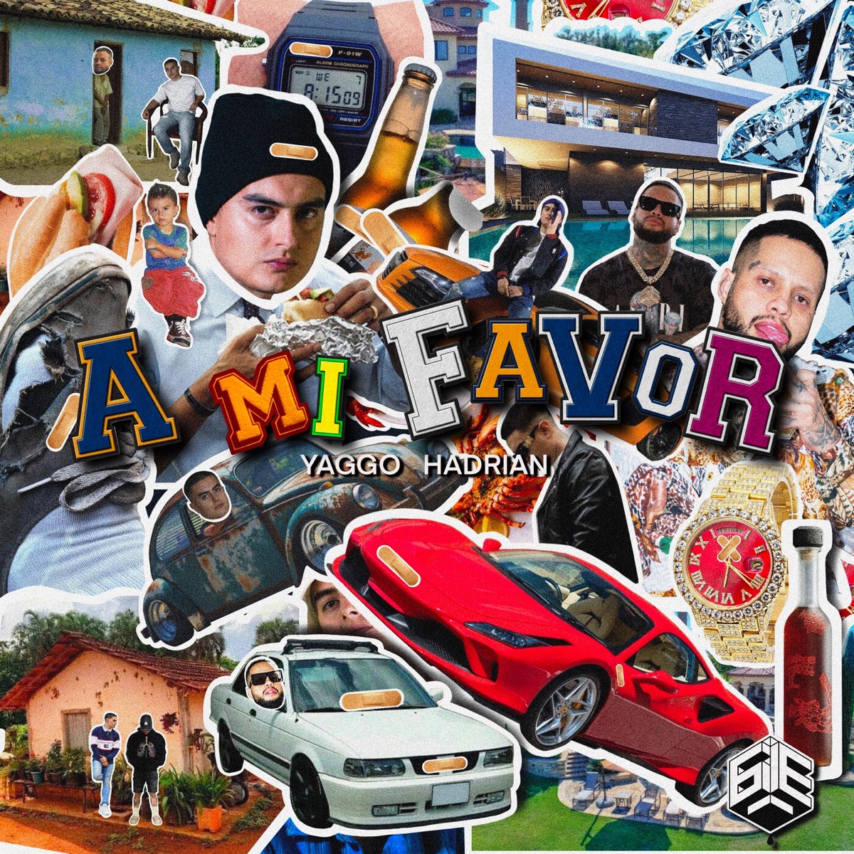 A Mi Favor - Single by Yaggo & Hadrian album cover