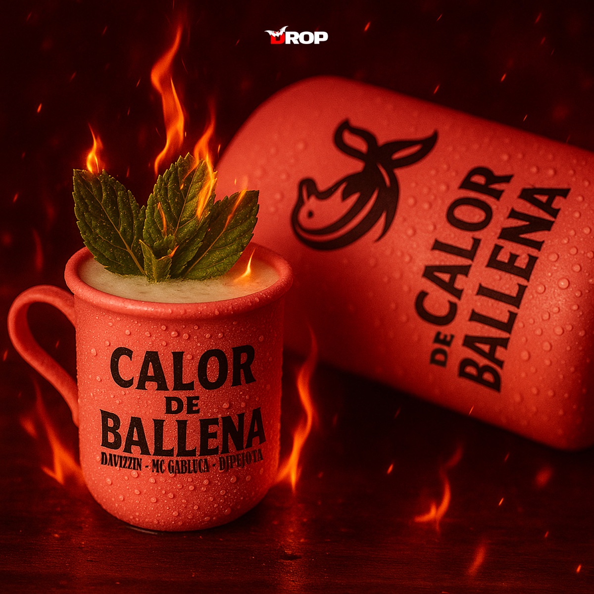 Calor de Ballena - Single by Davizzin, Mc Gabluca & DJPEJOTA album cover