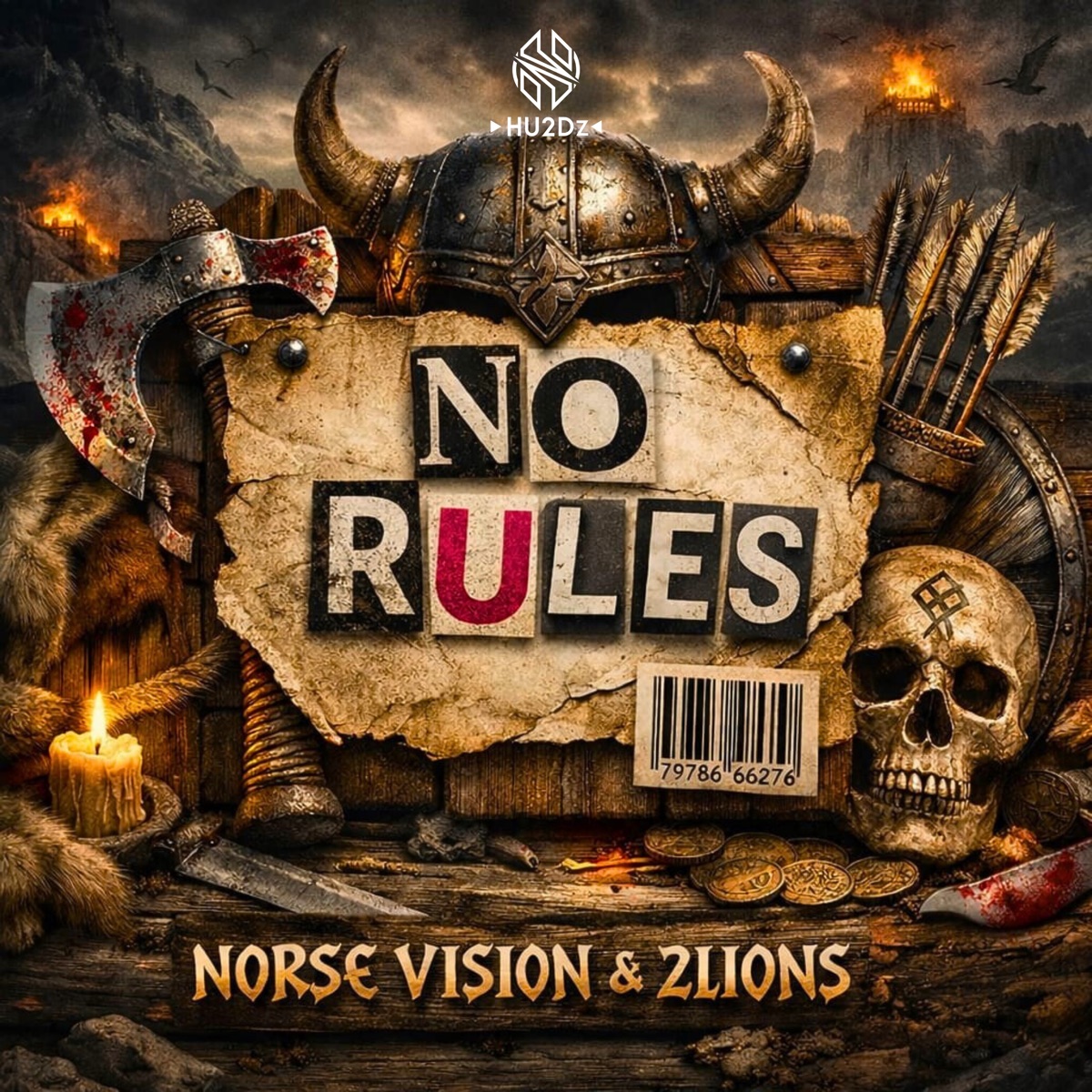 No Rules - Single by Norse Vision & 2Lions album cover