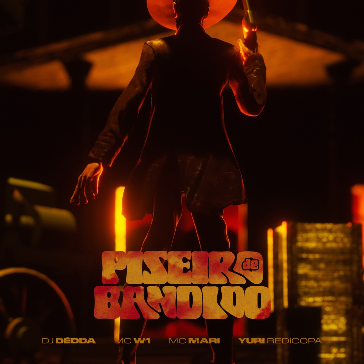 Piseiro de Bandido (feat. Yuri Redicopa) - Single by Dj Dédda, MC Mari & MC W1 album cover