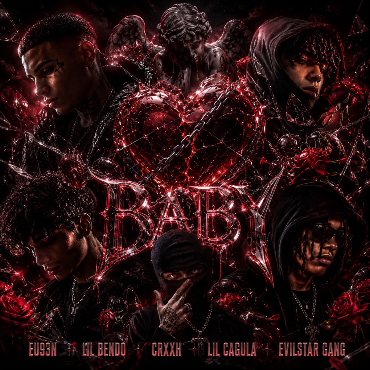 Baby - Single by Lil Bendo, EU93N, CRXXH, Evilstar Gang & LilCagula album cover