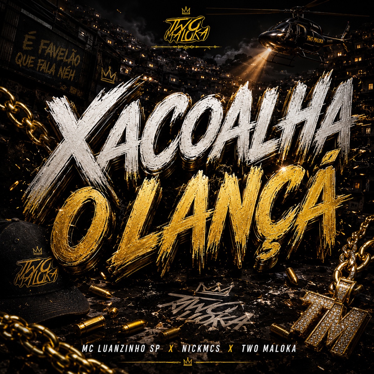 XACOALHA O LANÇA - Single by MC LUANZINHO SP, NICK MCs & Two Maloka album cover