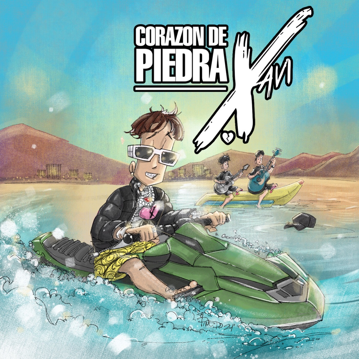 Corazón de Piedra - Single by Xavi album cover