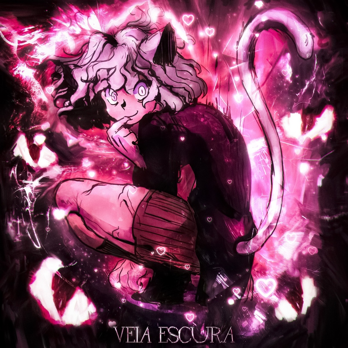 VEIA ESCURA (feat. Nxxkz & Lurk) - EP by Jecham, Hugomasked & Scythermane album cover