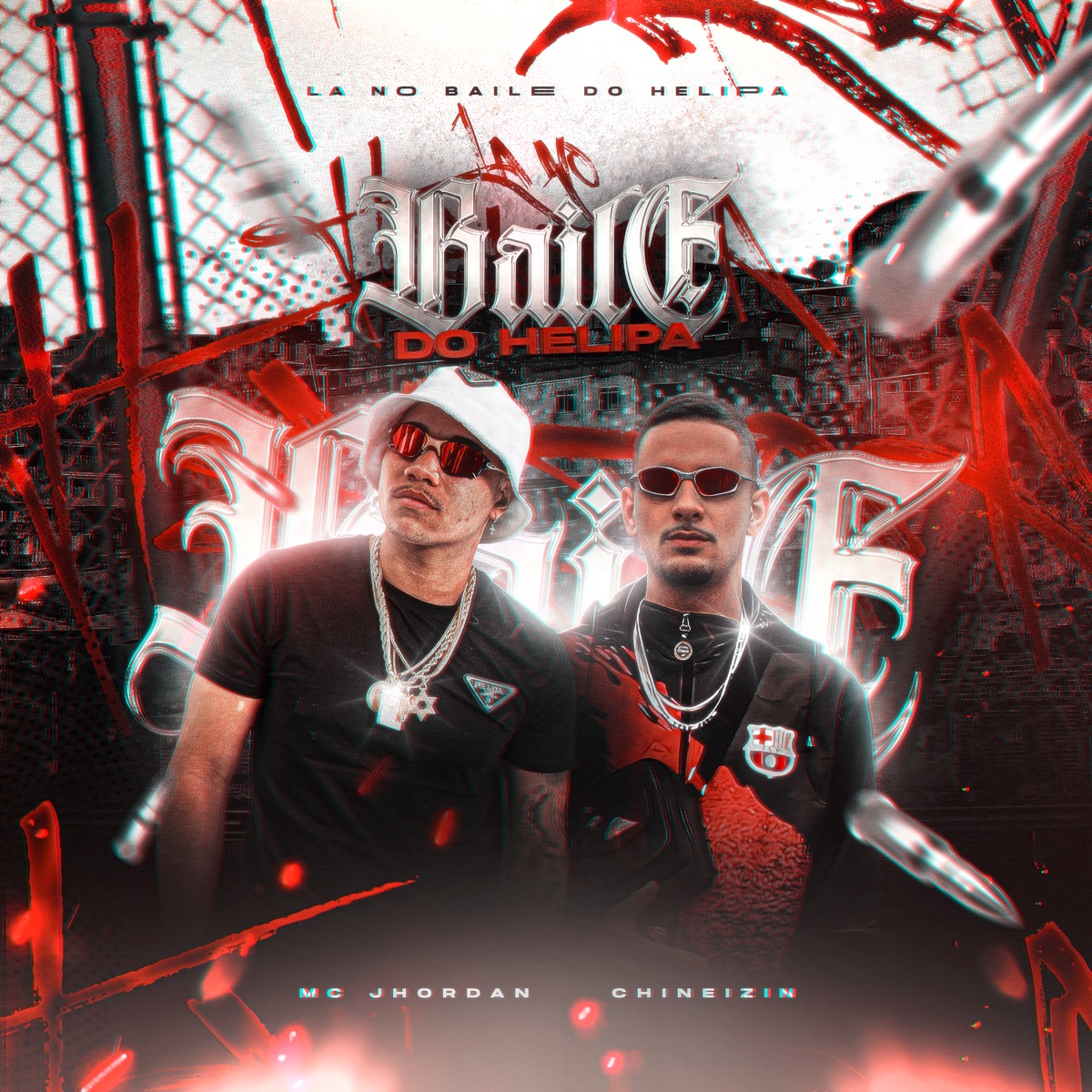 Lá no Baile do Helipa (feat. JHOOTTAPE) - Single by Mc Jhordan, Chineizin & Daluzzz album cover