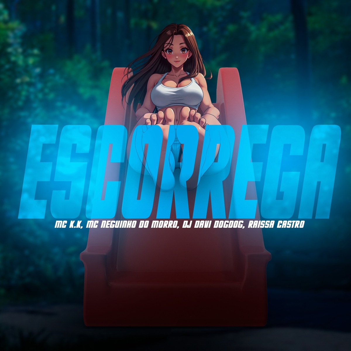 Escorrega - Single by Mc K.K, Mc Neguinho do Morro, DJ DAVI DOGDOG & Raissa Castro album cover