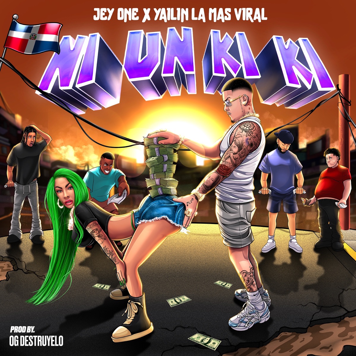 Ni un Ki Ki - Single by Jey One & Yailin la Mas Viral album cover