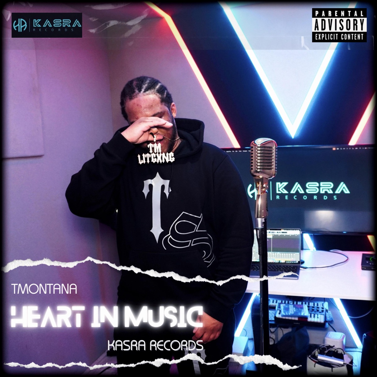 Heart In Music (feat. Kasra Records) - Single by TmonTana album cover