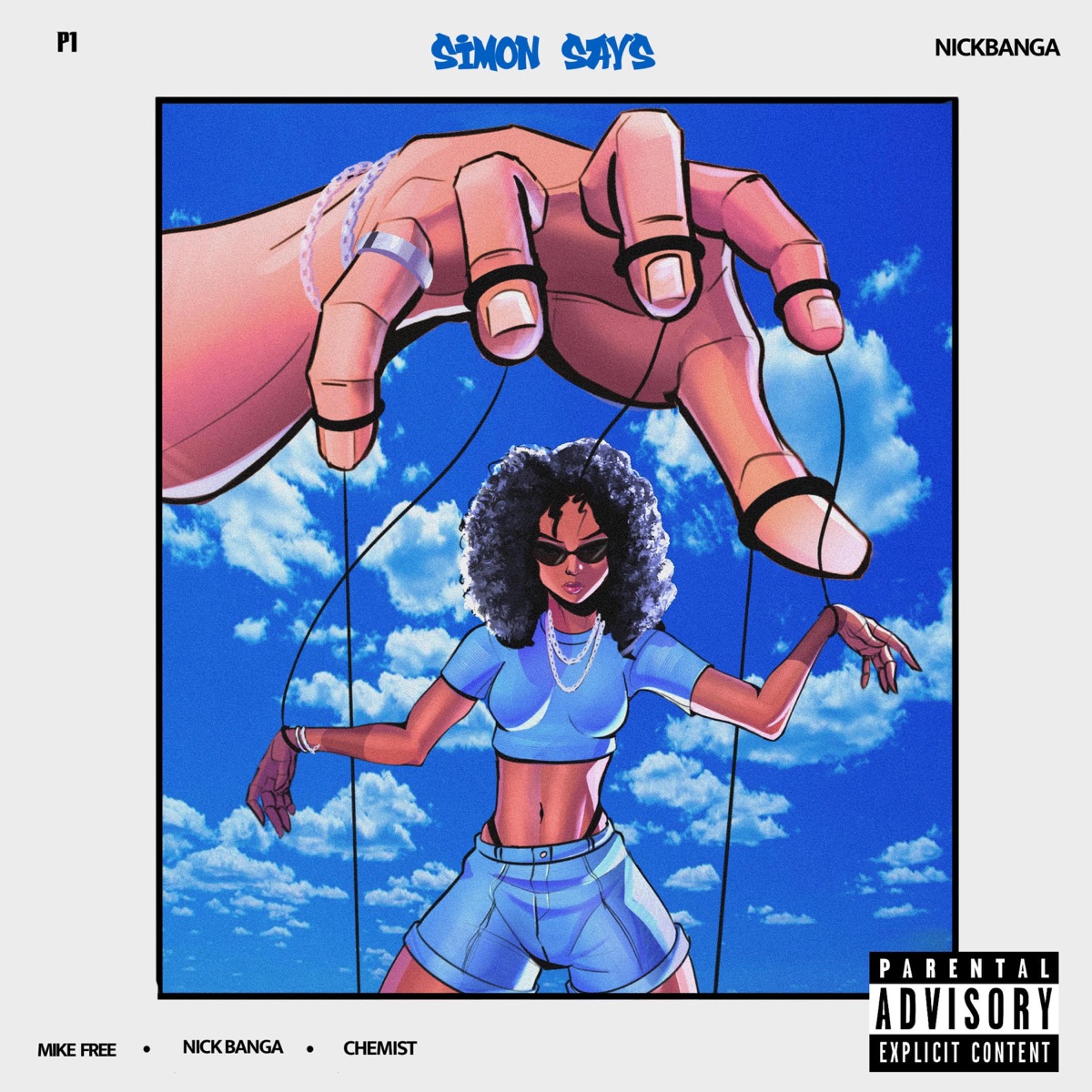 Simon Says - Single by Nick Banga & P1 album cover
