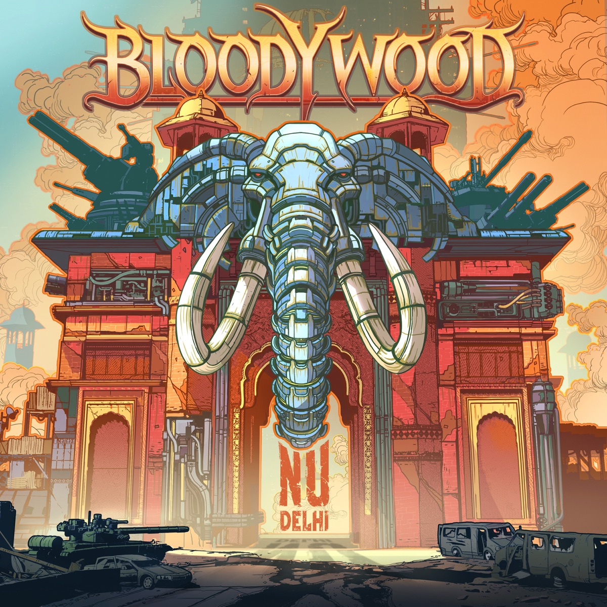 Nu Delhi by Bloodywood album cover