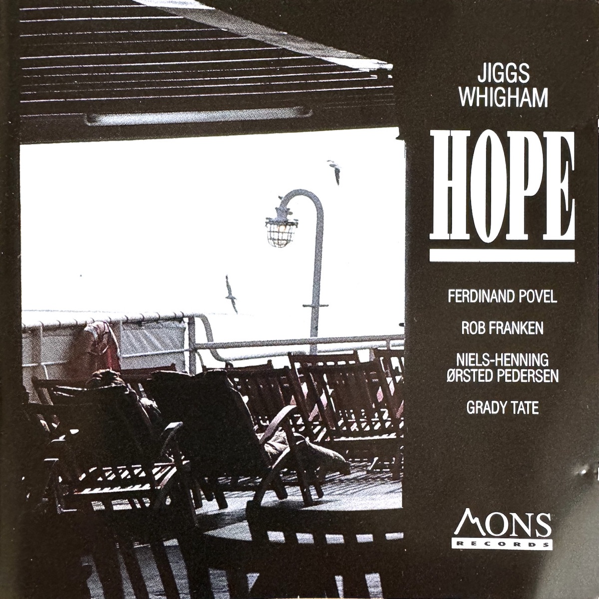 Hope (feat. Rob Franken, Ferdinand Povel, Niels-Henning Ørsted Pedersen & Grady Tate) by Jiggs Whigham album cover