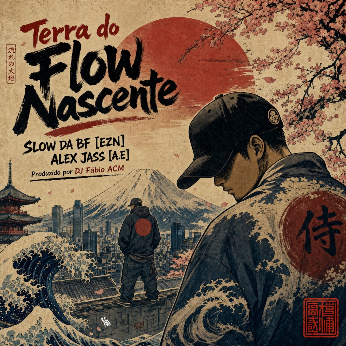 TERRA DO FLOW NASCENTE - Single by Slow da BF, Alex Jass & DJ Fábio ACM album cover