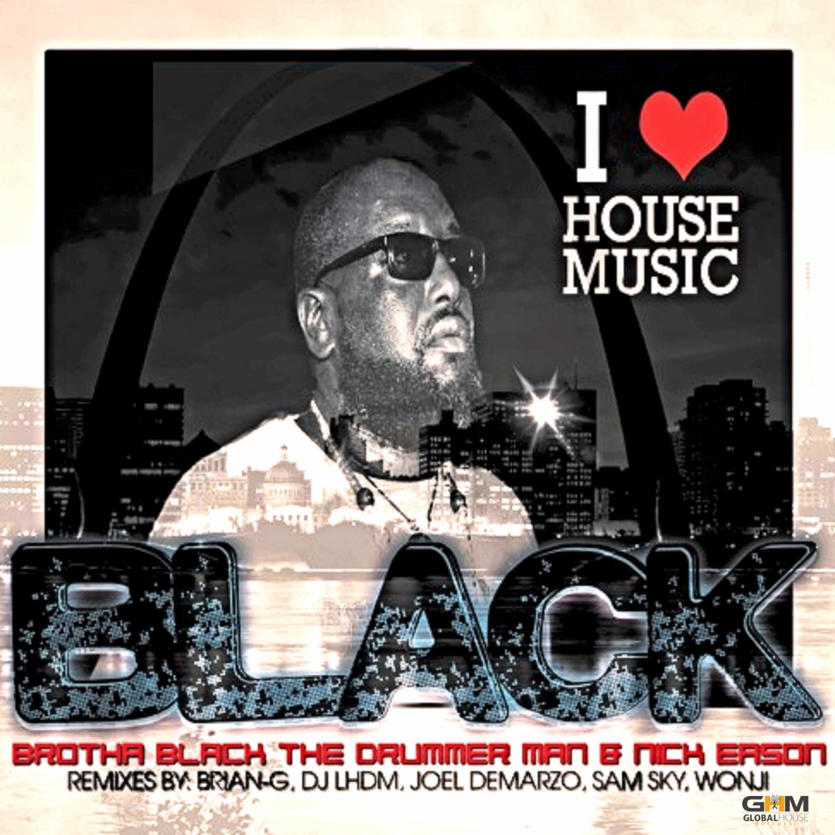 I Love House Music (feat. Nick Eason) by Brotha Black album cover