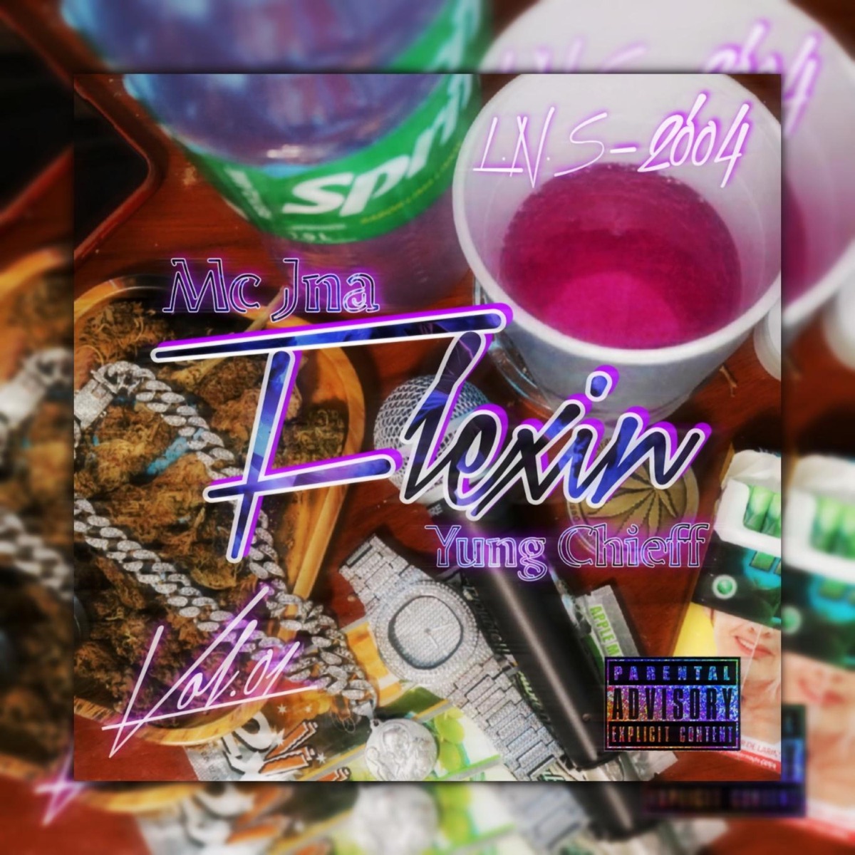 Flexin (feat. Yung Chieff) - Single by McJna album cover