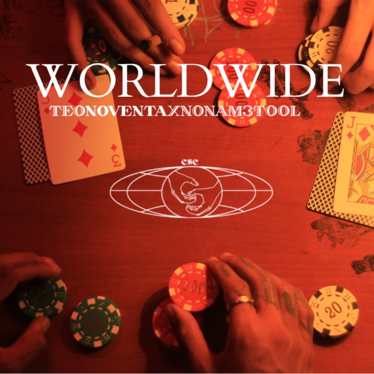Worldwide - Single by NONAM3TOOL & TEO NOVENTA album cover