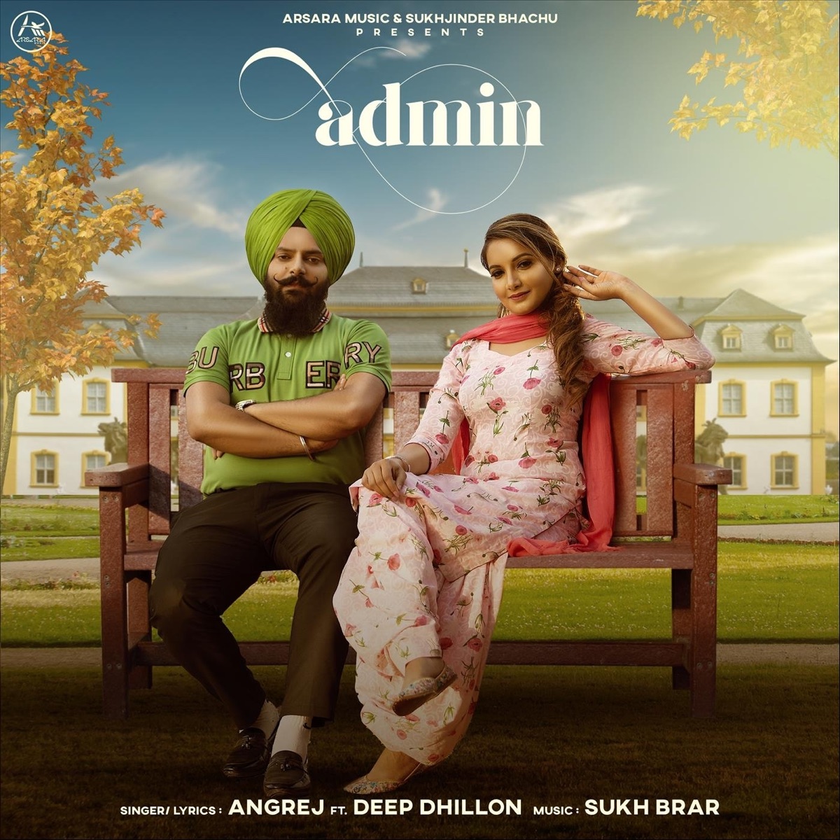 Admin (feat. Deep Dhillon) - Single by Angrej album cover
