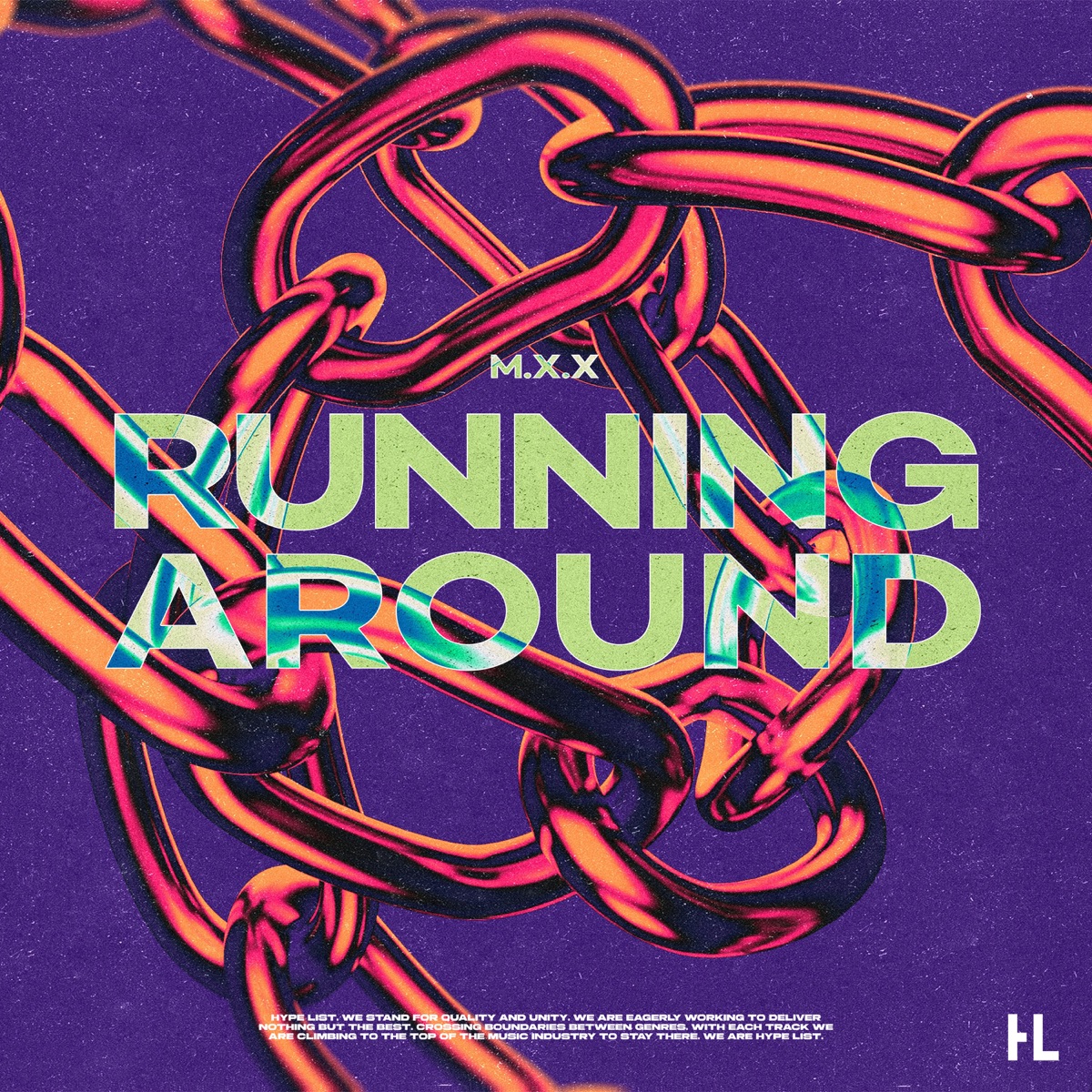 Running Around - Single by MXX album cover