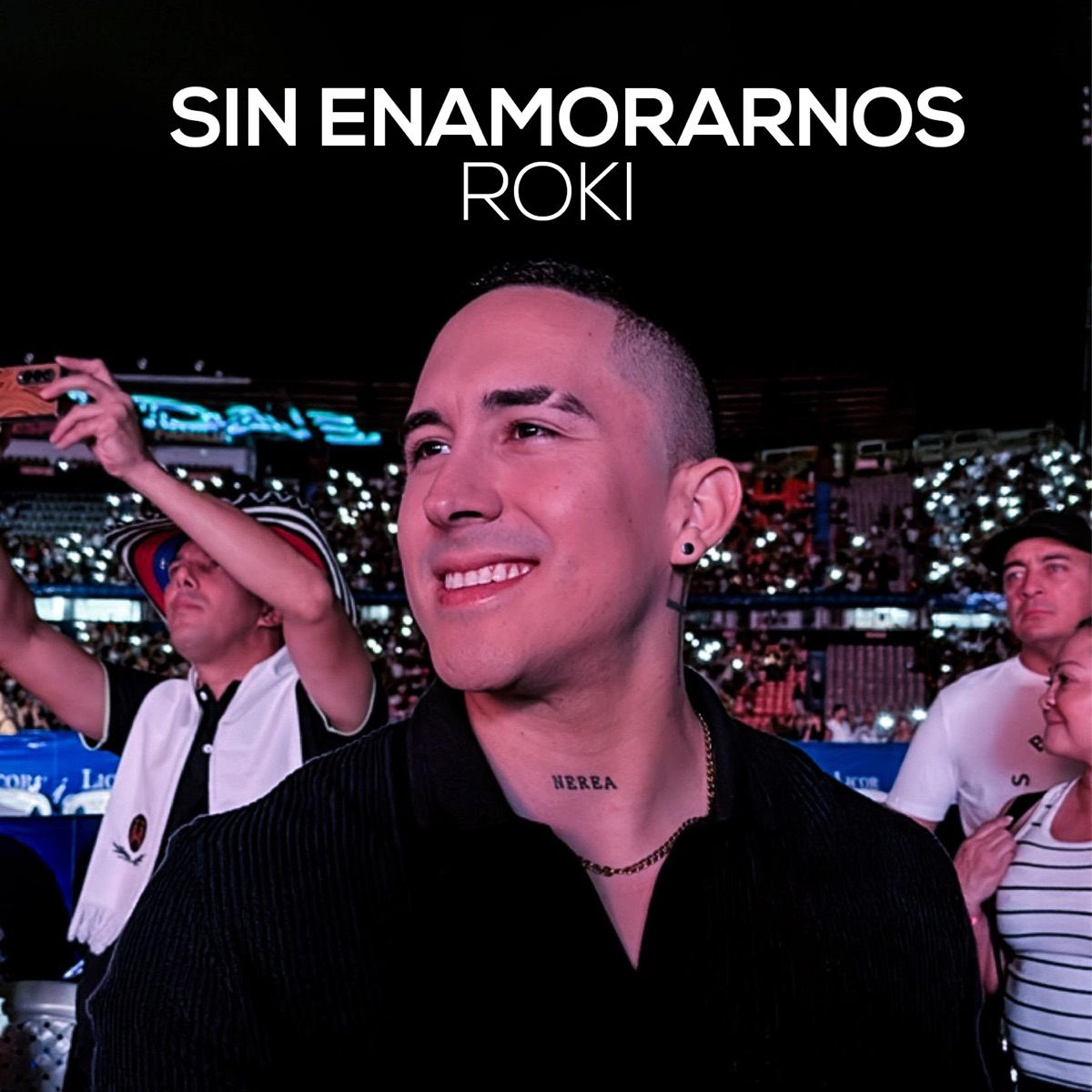 Sin Enamorarnos - Single by Roki album cover