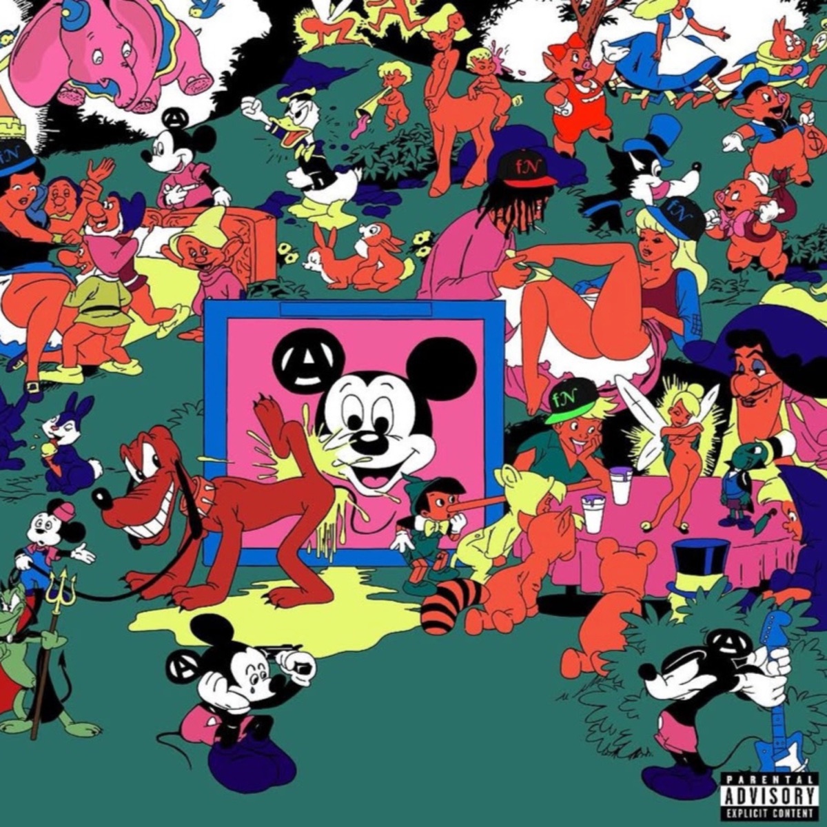 B4FN - EP by Nine Vicious album cover