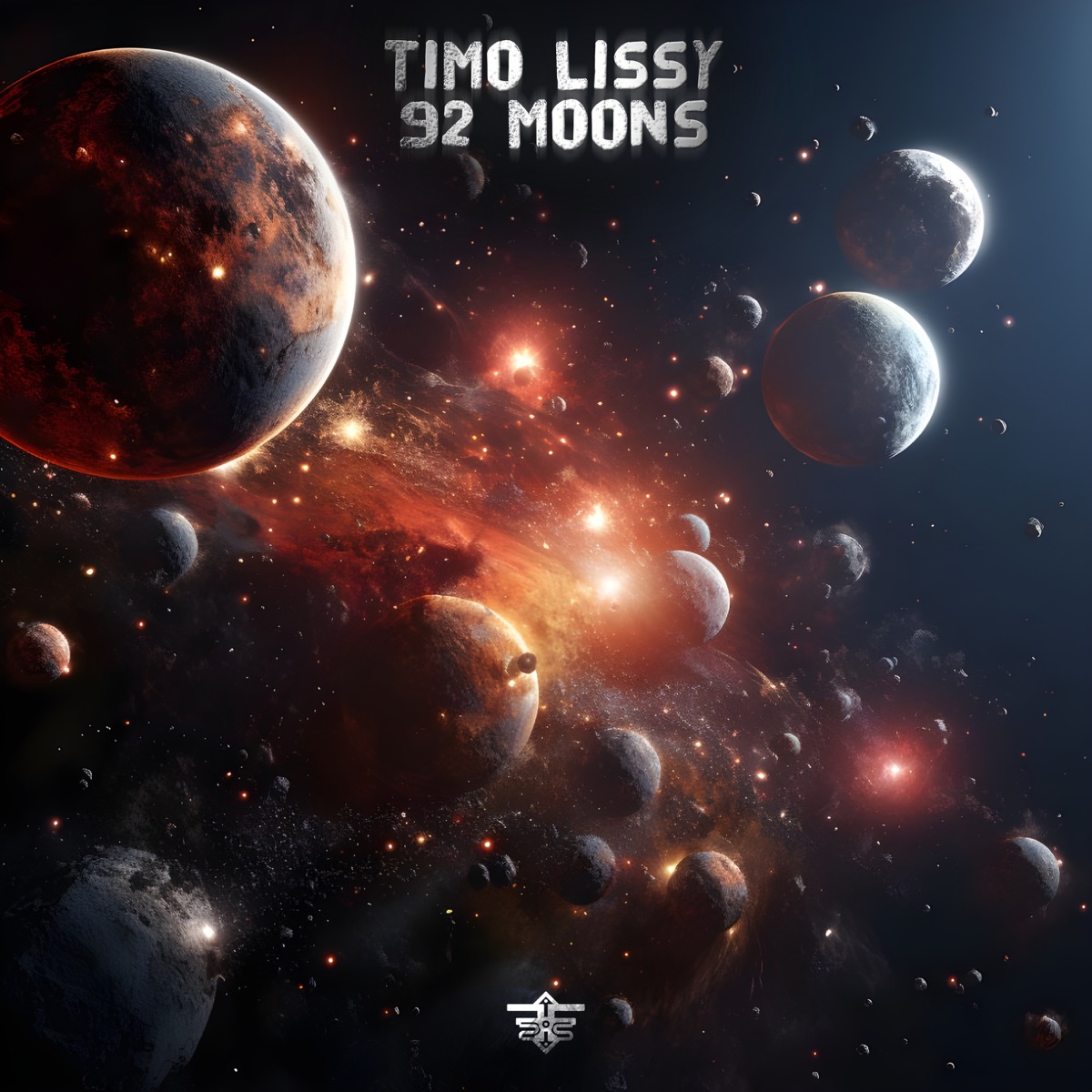 92 Moons - Single by Timo Lissy album cover