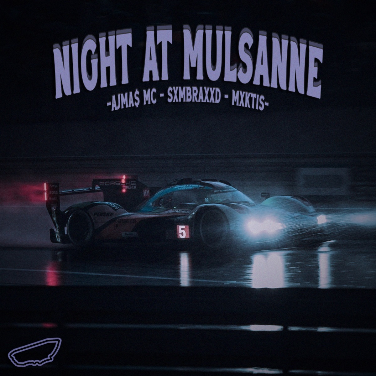 Night At Mulsanne - Single by AJMA$ MC, SXMBRXXD & Mxktis album cover