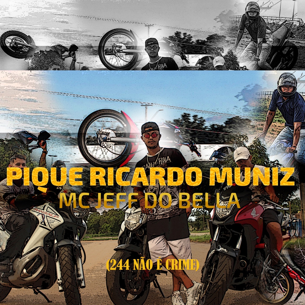 Pique Ricardo Muniz (244 Não É Crime) - Single by Mc Jeff do Bella album cover