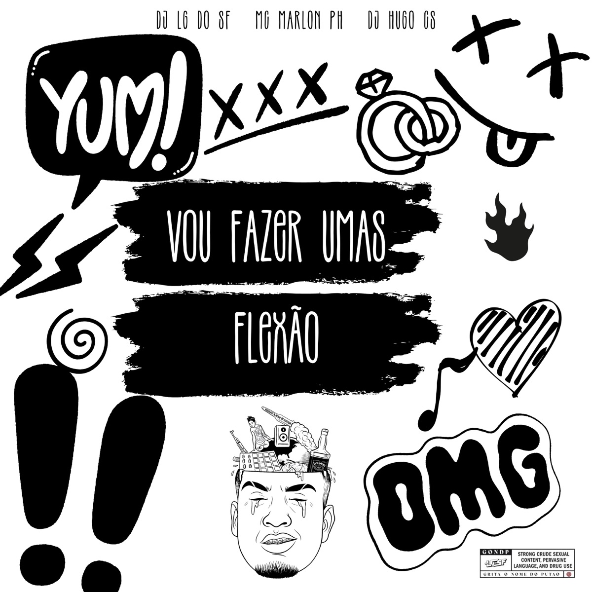 Vou Fazer Umas Flexão (feat. MC Nito & Dj Hugo CS) - Single by DJ LG DO SF, MC Marlon PH & DJ JULIN DO AV album cover