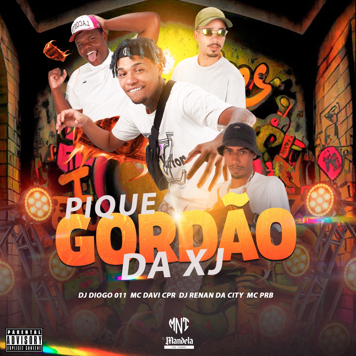Pique Gordão da Xj (feat. MC PRB) - Single by Mc Davi Cpr & DJ Diogo 011 album cover