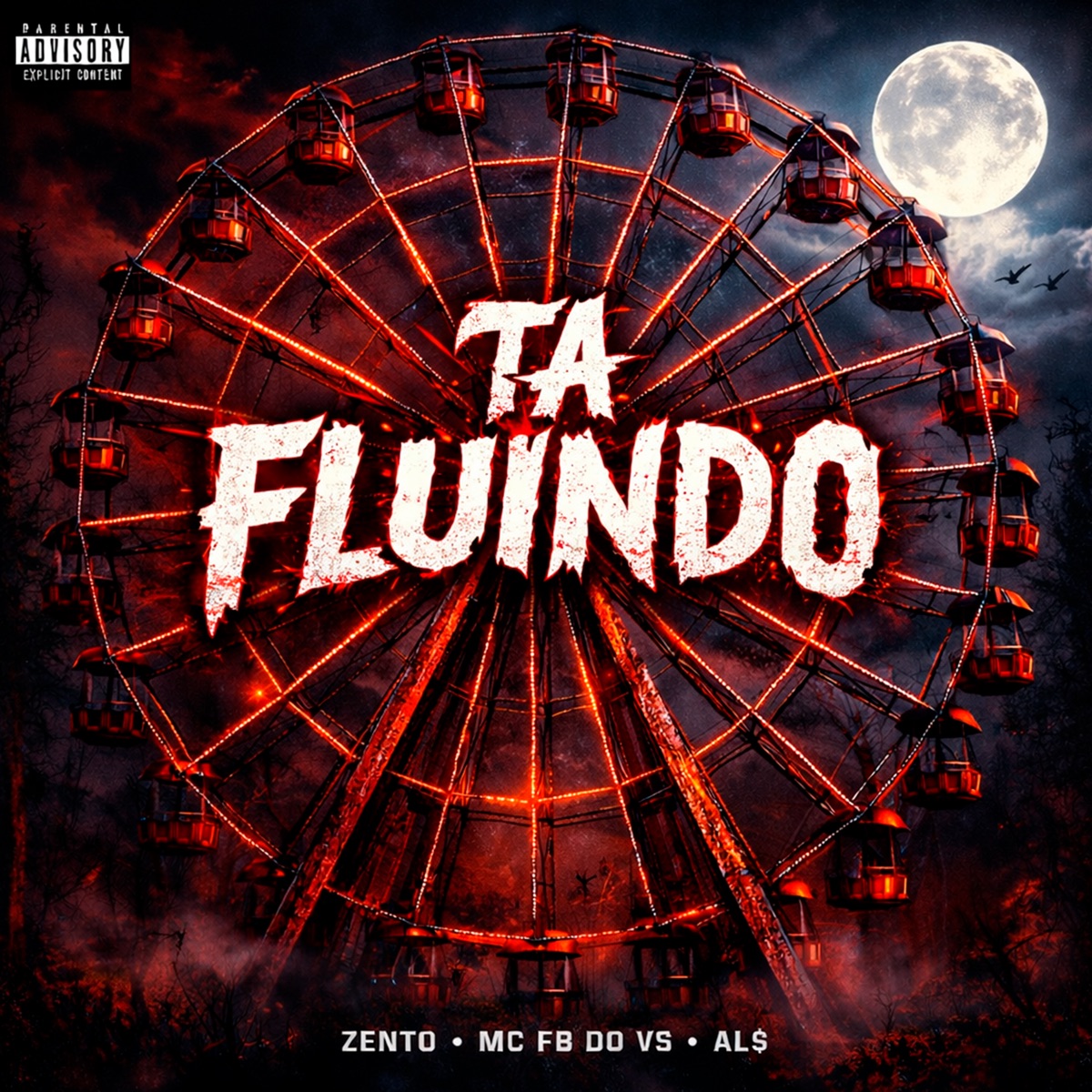 Ta Fluindo - Single by Zento, MC FB DO VS & Prod ALS album cover