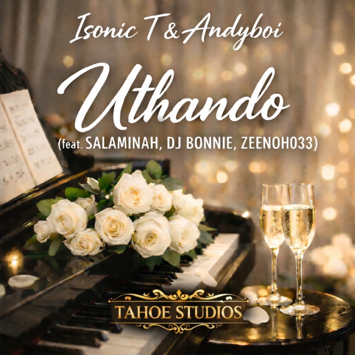 Uthando (feat. Salaminah, DJ Bonnie, Zeenoh033 & Tahoe Studios) - Single by Isonic T & Andyboi album cover