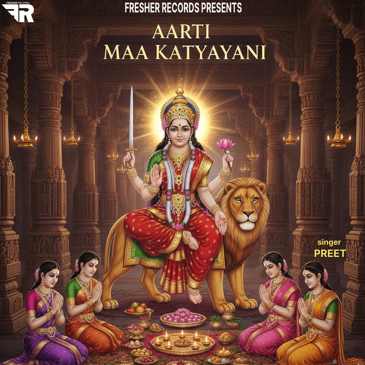 Aarti Maa Kalaratri - Single by Preet album cover