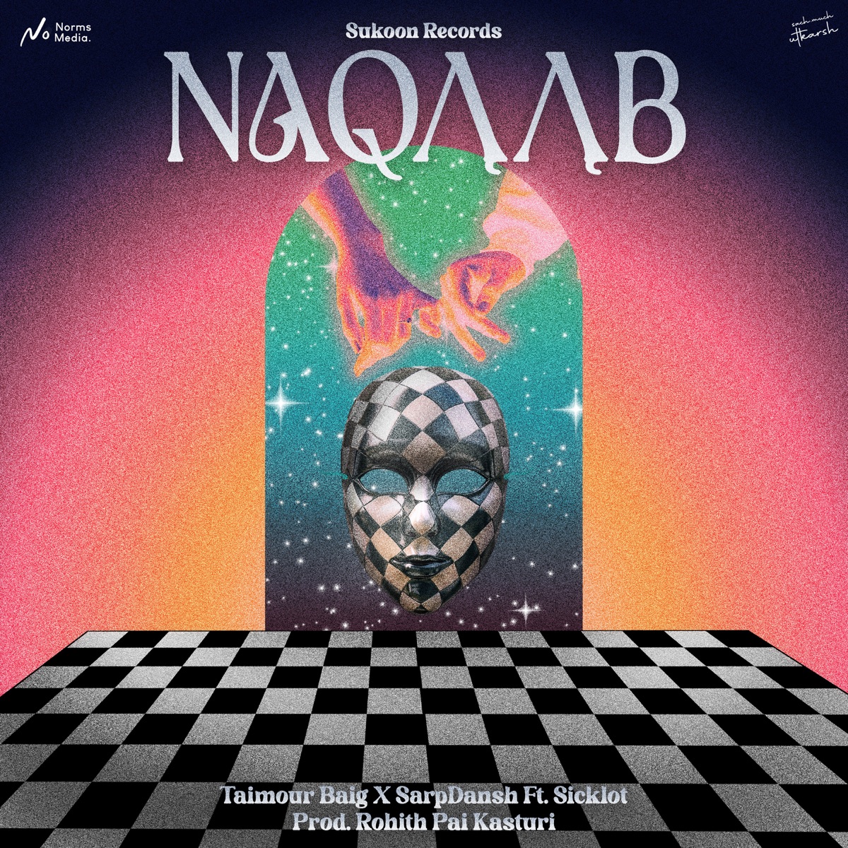 Naqaab (feat. SickLot) - Single by Rohith Pai Kasturi, SarpDansh & Taimour Baig album cover