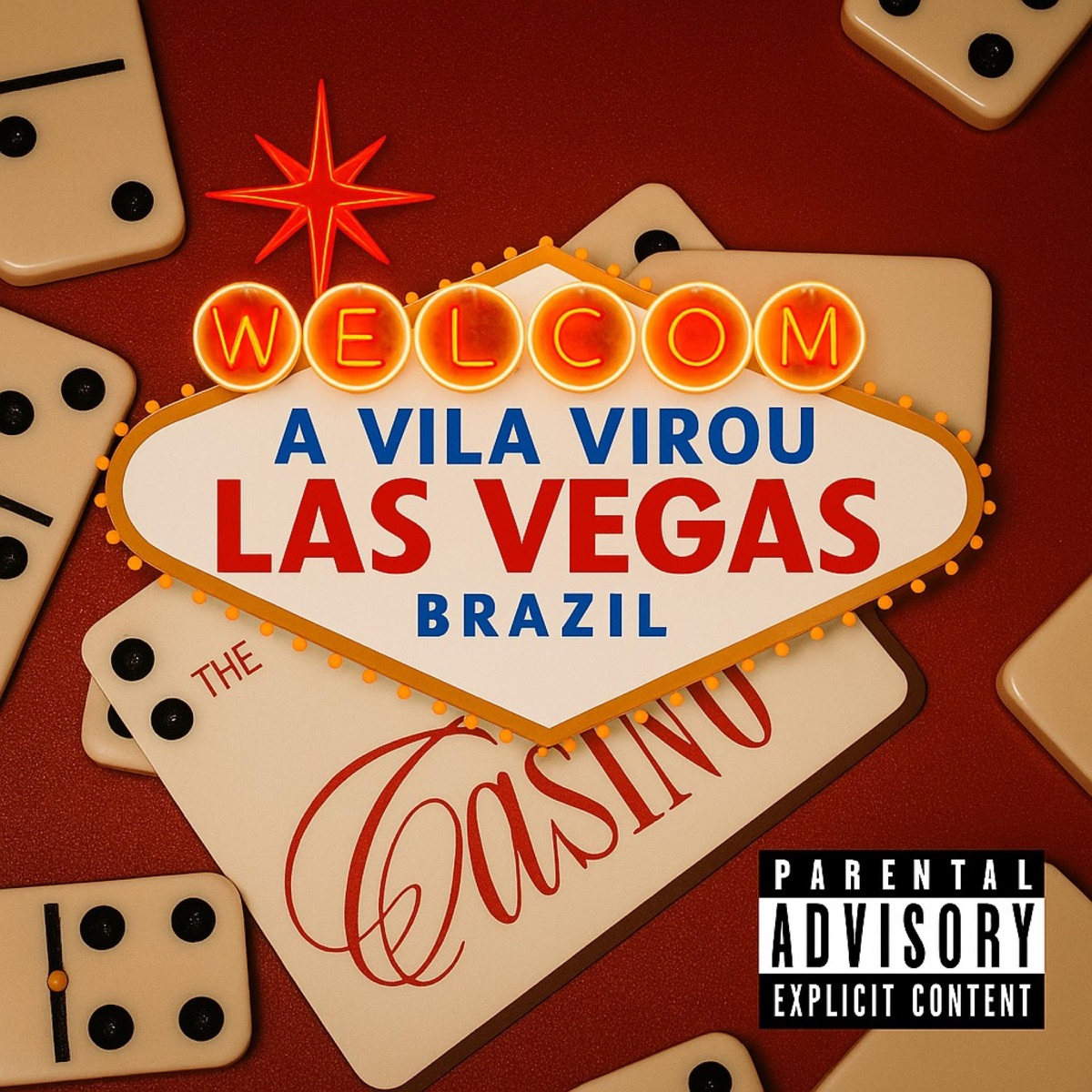 Vila virou Vegas - Single by Kayzan album cover