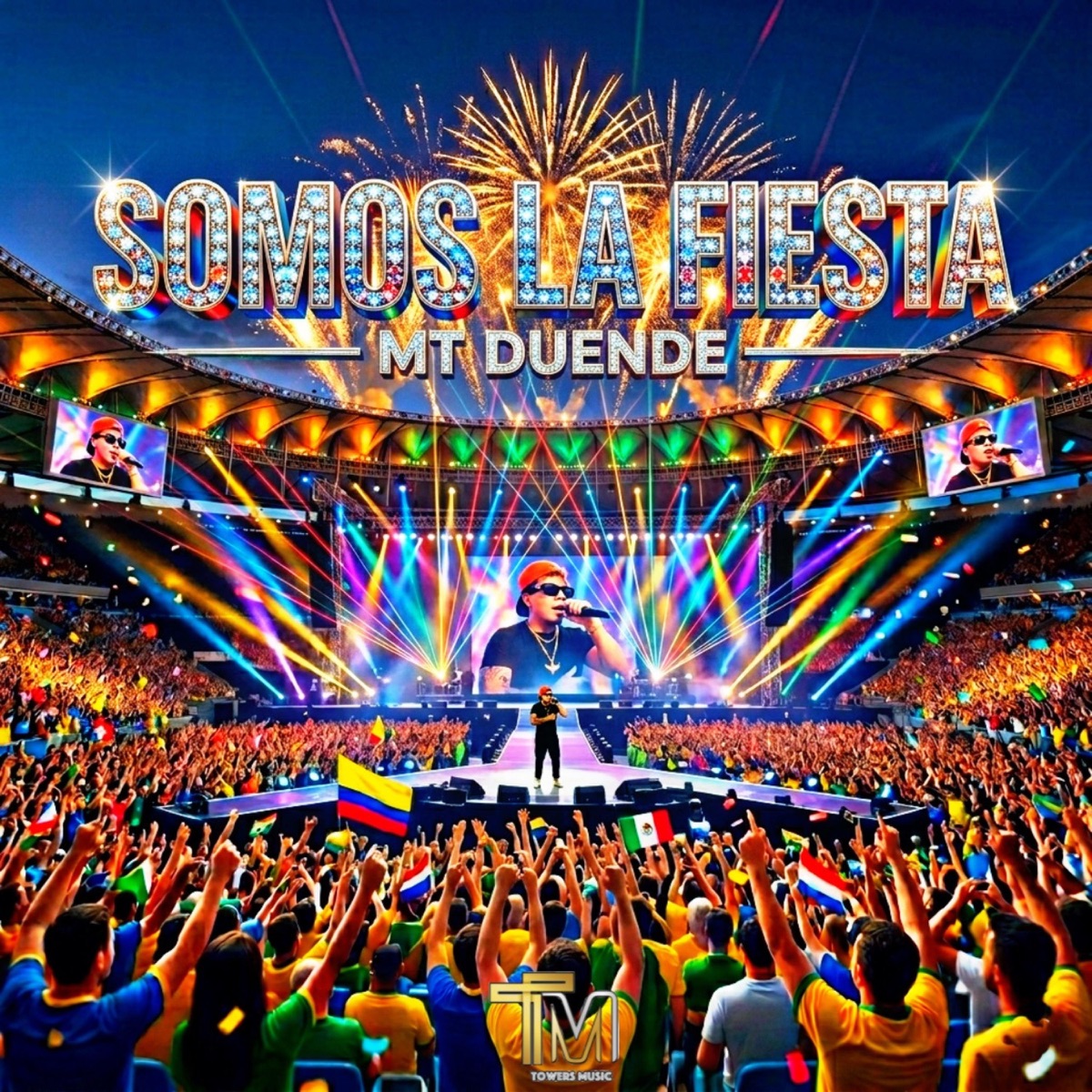 Somos la Fiesta - Single by MT Duende album cover