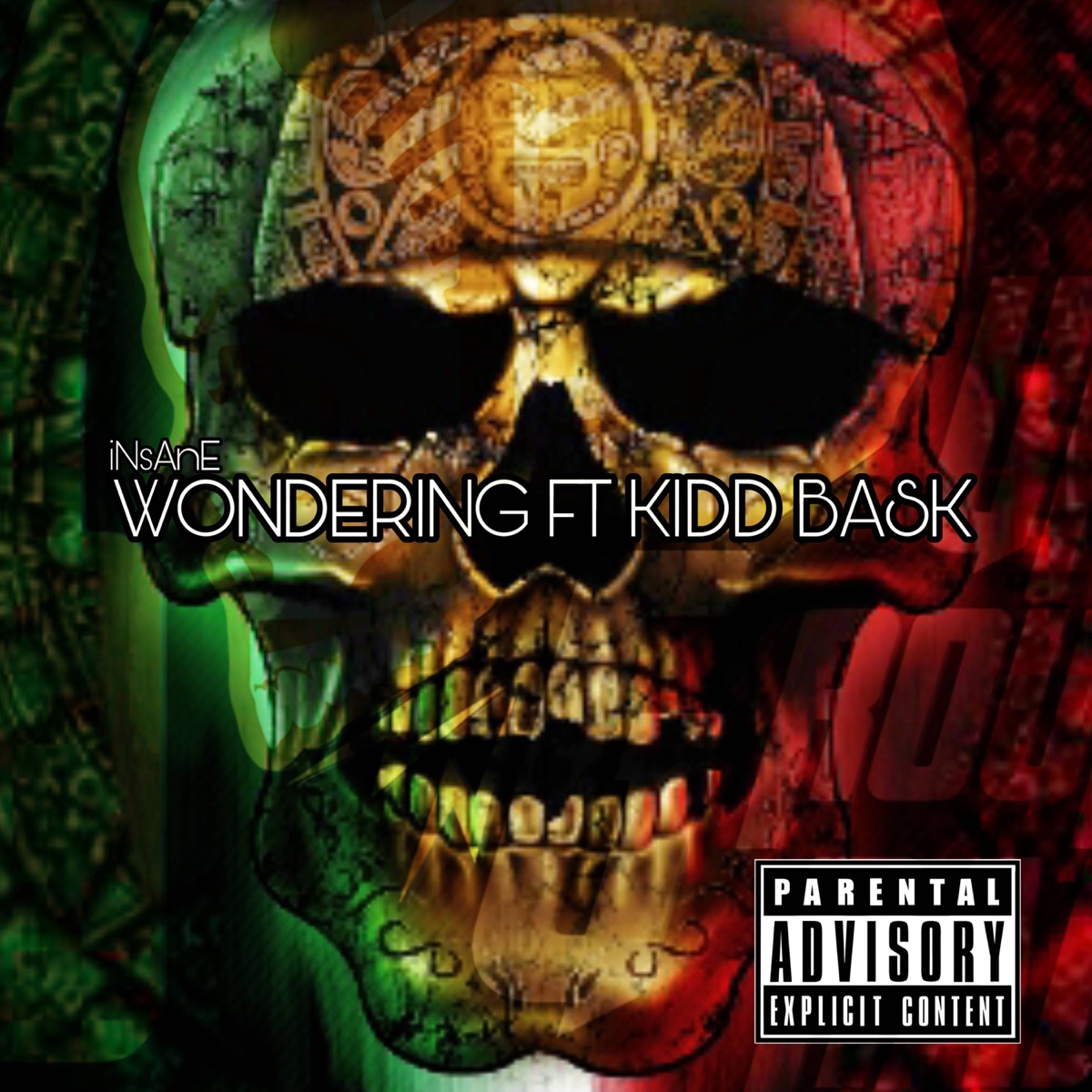 Wondering (feat. Kidd Bask) - Single by iNsAnE album cover