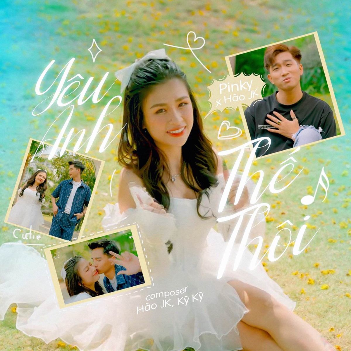 Yêu Anh Thế Thôi (Beat) - Single by PinKy & Hào JK album cover