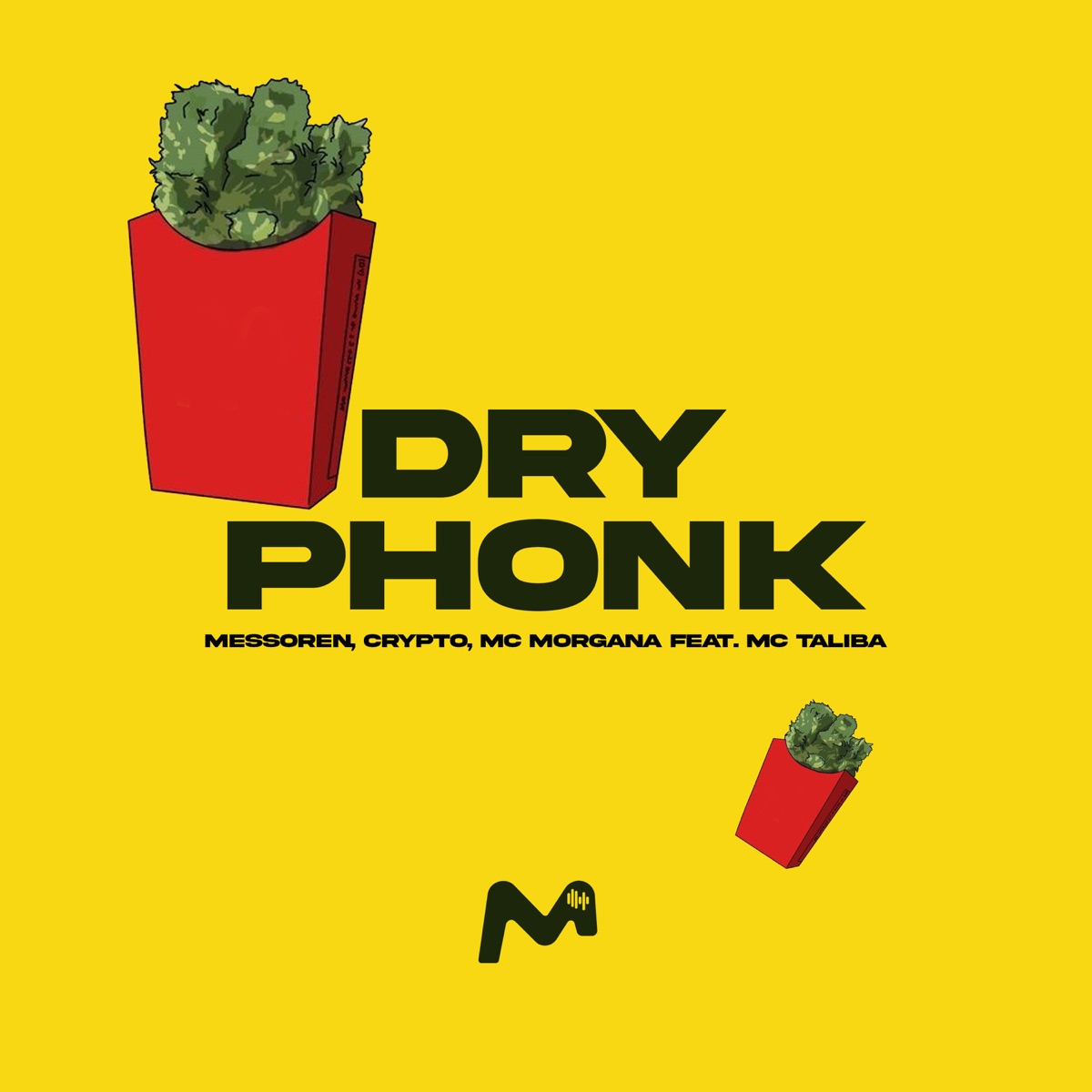 DRY PHONK (feat. MC Talibã) - Single by Messorem, Crypto & Mc Morgana album cover