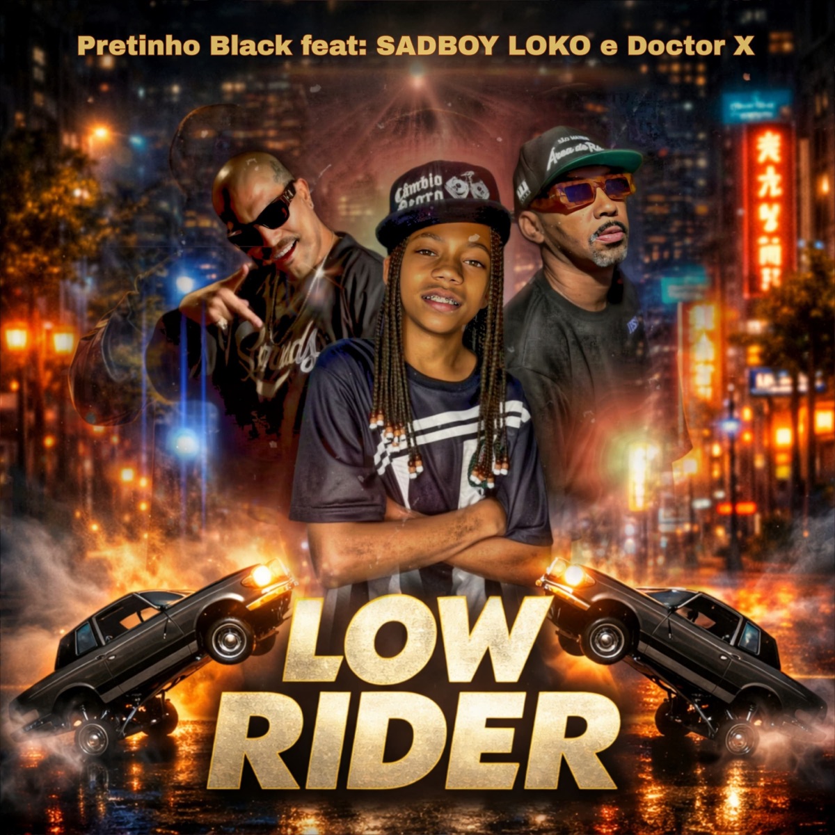 Low Rider (feat. Sadboy Loko & DOCTOR X OFICIAL) - Single by PRETINHO BLACK album cover