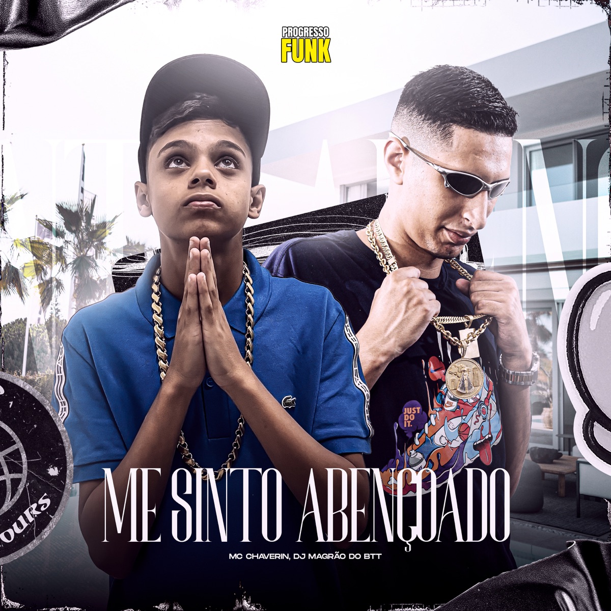 Me Sinto Abençoado - Single by MC CHAVERIN & DJ Magrão do Btt album cover