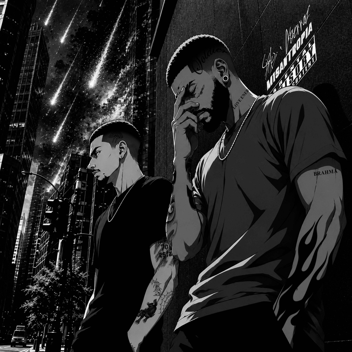 M1SANTR0P1A (with Capa Hits) - Single by Sisari & Guerraz album cover
