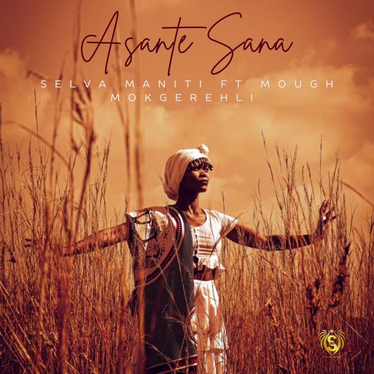 Asante Sana (feat. Mough Mokgerehli) - Single by Selva Maniti album cover