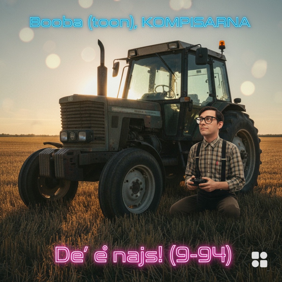 De’ É Najs (9 - 94) - Single by Booba (toon) & KOMPISARNA album cover