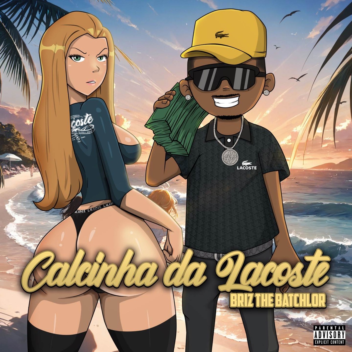 Calcinha da Lacoste - Single by Briz the Batchlor album cover