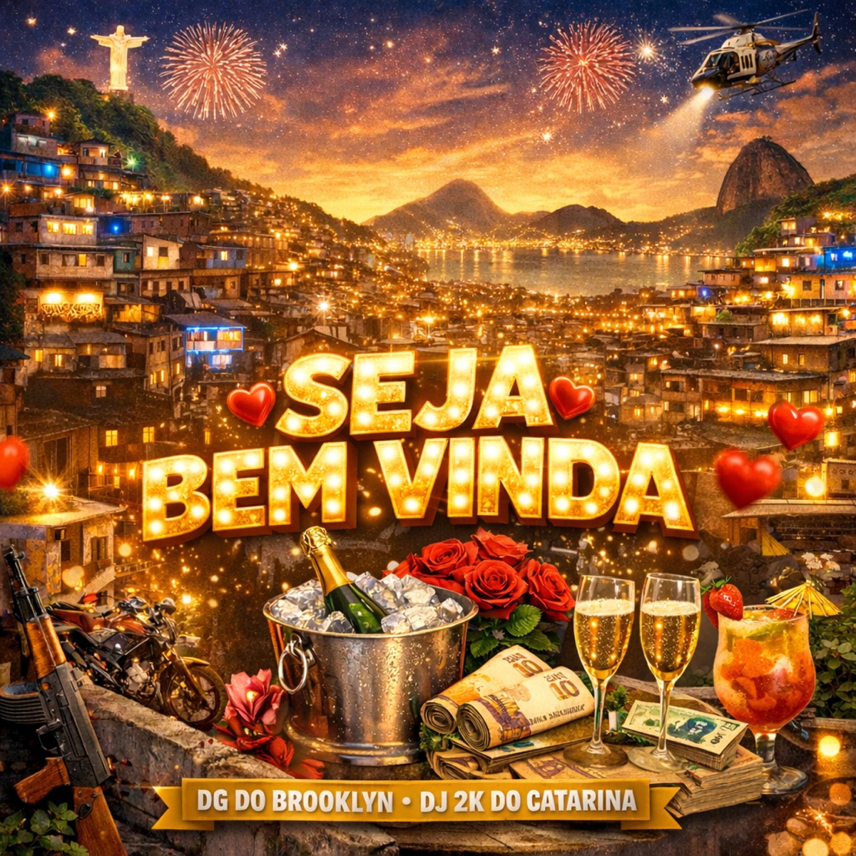 SEJA BEM VINDA - Single by Fabuloso, Dj 2K do Catarina & DG DO BROOKLYN album cover
