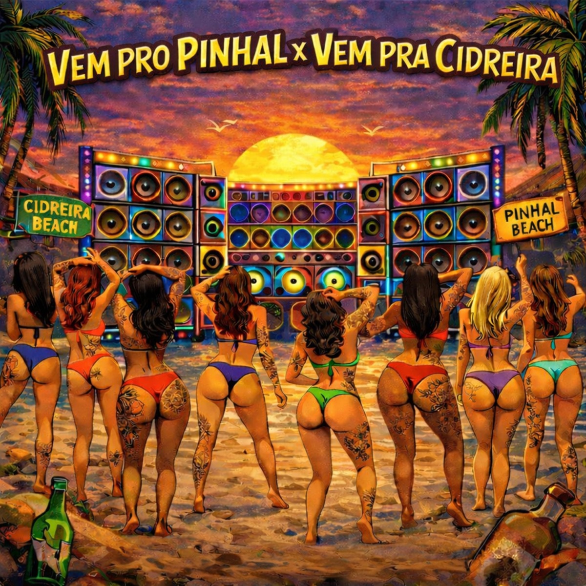 Vem pro Pinhal x Vem pra Cidreira - Single by Felipinho da VK, Mc Se7e & Balaclava DJ album cover