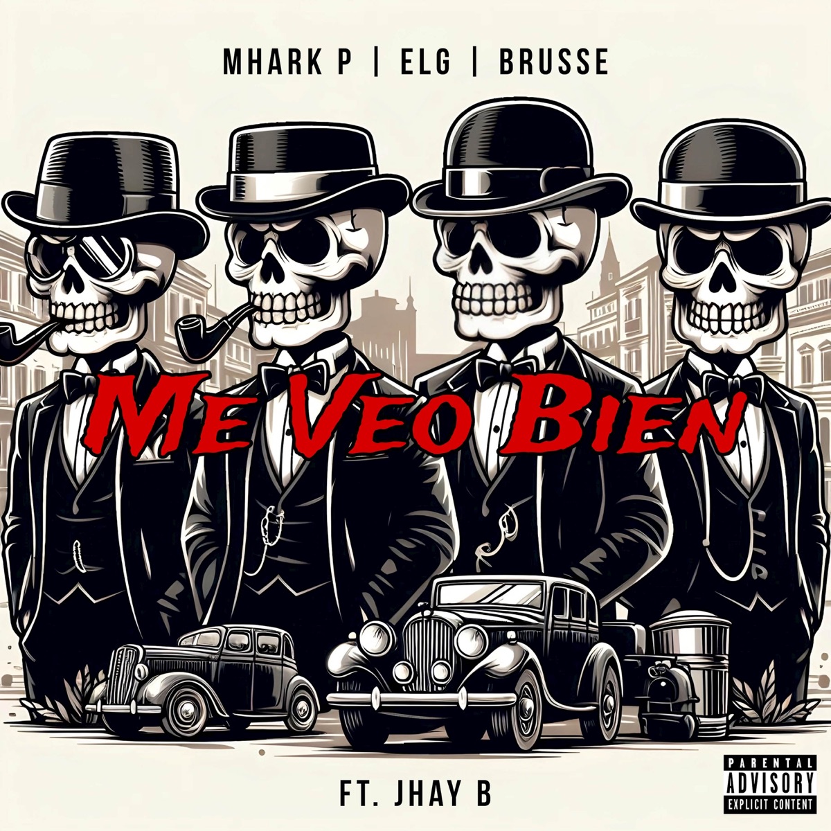 Me Veo Bien (feat. Jhay B) - Single by Mhark P, Brusse & ELG album cover