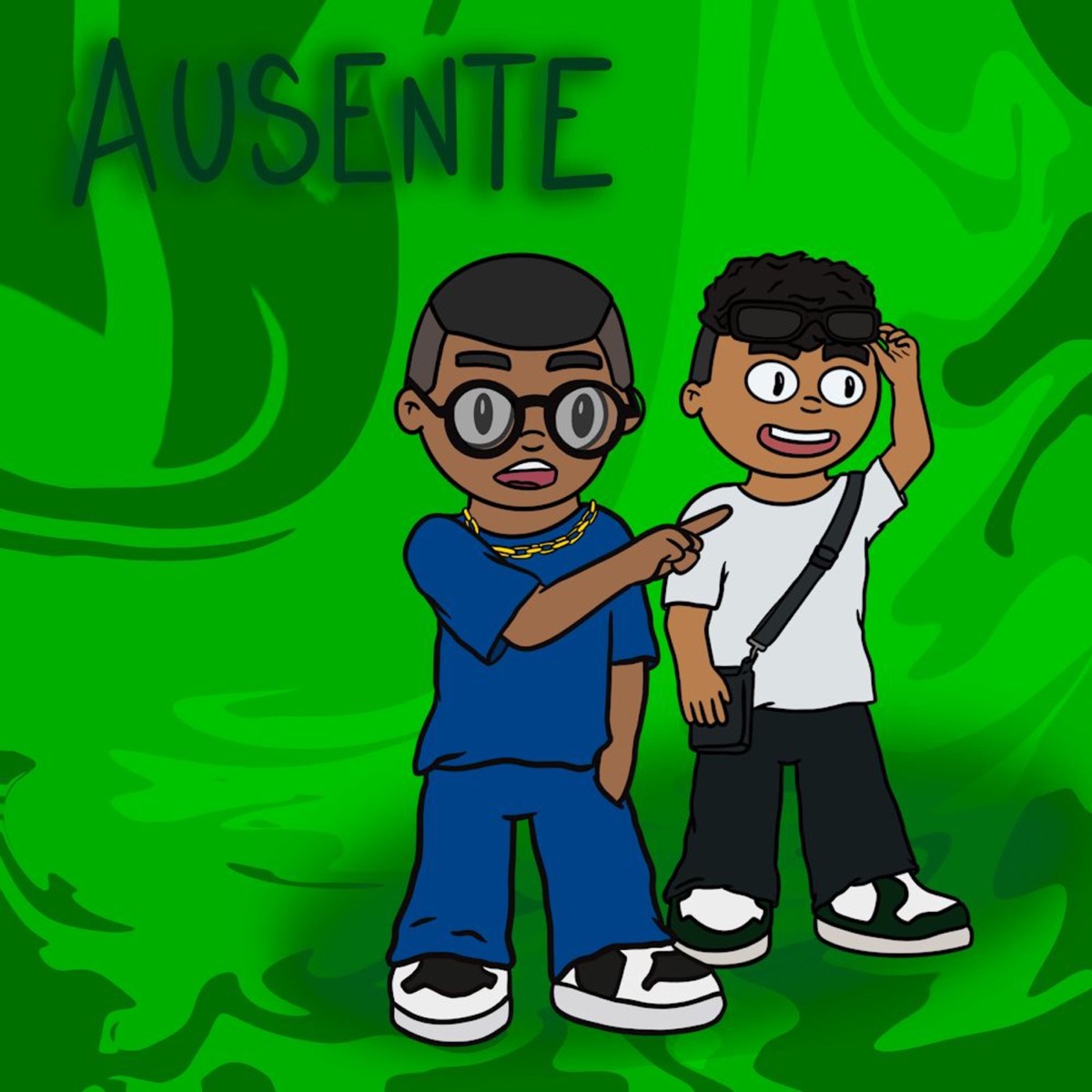 Ausente - Single by Willy H & Kid Moris album cover